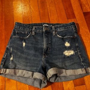 Old Navy High Rise Jean Shorts